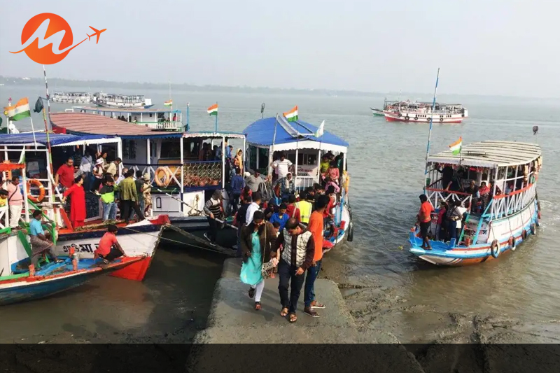 Boat to Sajnekhali